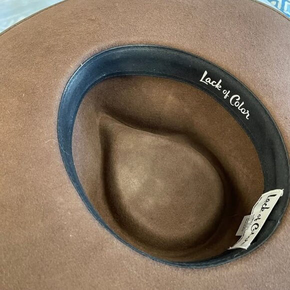 Lack of Color Hat, Custom Painted by Wild in Ojai main image 4